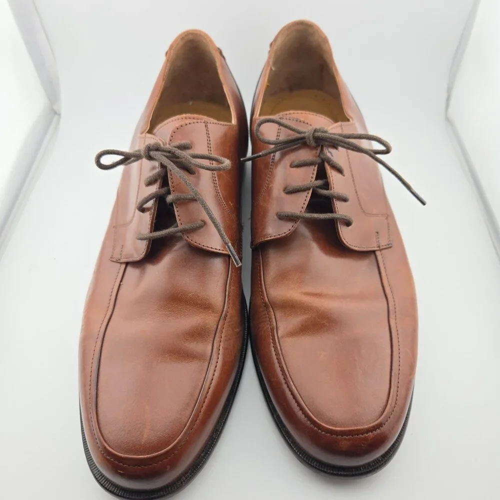 Dockers Men's Brown Leather Oxford Dress Shoes Size 13